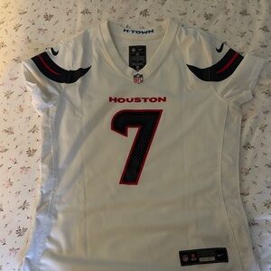 NFL White H-Town Jersey